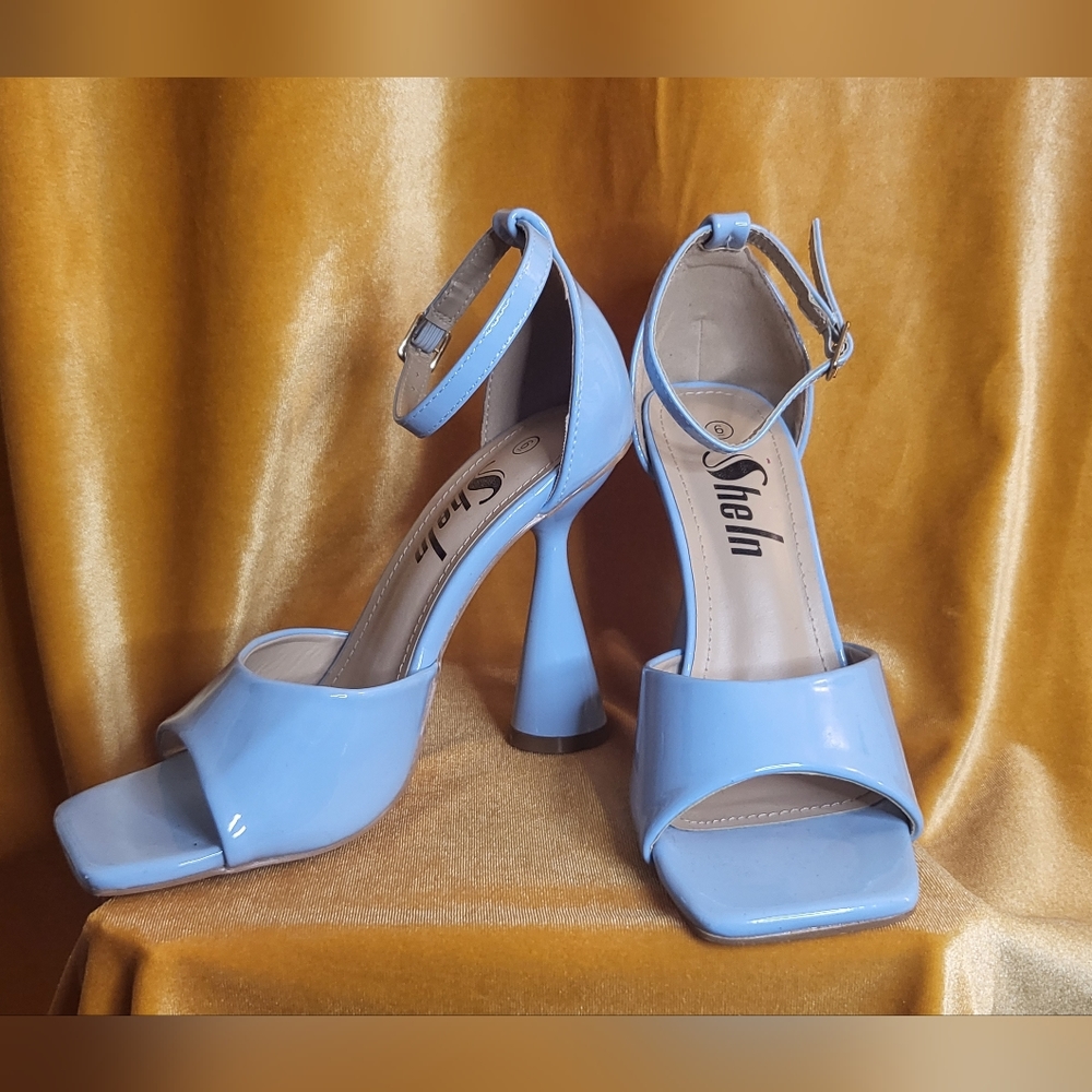 Beautiful Baby Blue Brand New Shein Heels...